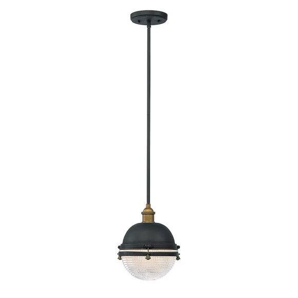 NEW Maxim Lighting Portside Oil Rub Bronze Antique Brass Pendant Light Fixture - Picture 1 of 7